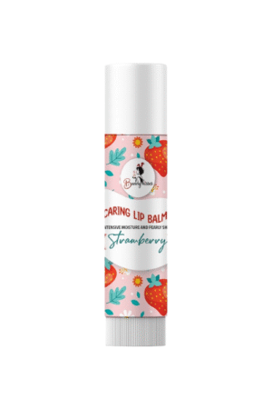 Strawberry caring lip balm