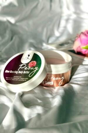 Glow boosting body butter
( Peony)